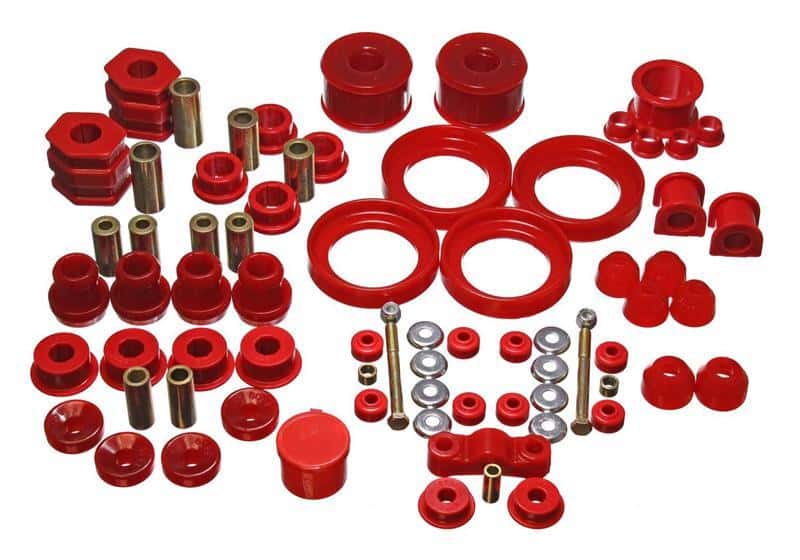 Energy Suspension — Energy Suspension 15-16 Ford Mustang Red Hyper-Flex Master Bushing Set
Master Bushing Kit - view 5