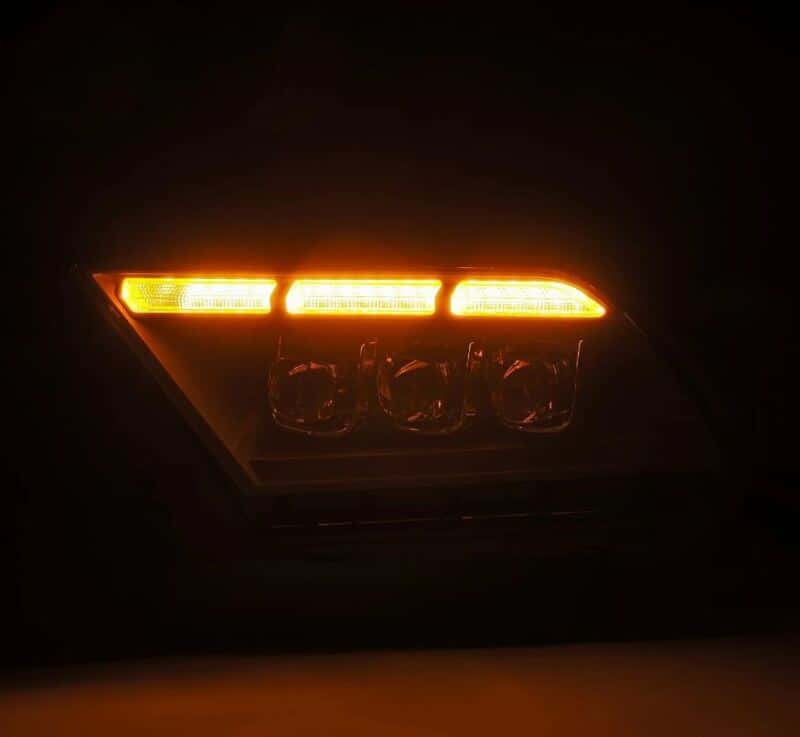 AlphaRex — AlphaRex 10-12 Ford Mustang NOVA-Series LED Proj. Headlights Alpha-Blk w/Activ Lght & Seq.Sig SB DBL
Projector Headlights - view 4