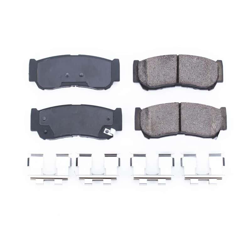 PowerStop — Power Stop 07-09 Hyundai Santa Fe Rear Z17 Evolution Ceramic Brake Pads w/Hardware
Z17 Brake Pads - view 1