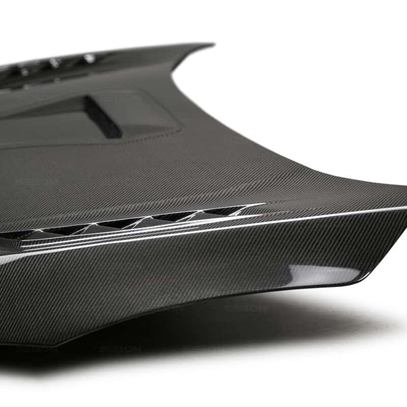 Seibon — Seibon 17-20 Honda Civic Type-R (FK8) TSII Style Carbon Fiber Hood - view 7