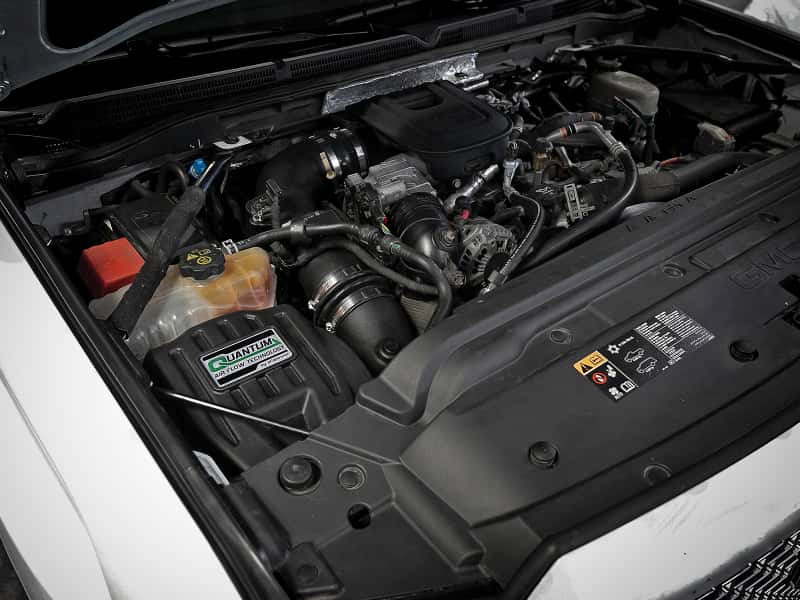 aFe — aFe Quantum Pro DRY S Cold Air Intake System 11-16 GM/Chevy Duramax V8-6.6L LML - Dry
QUANTUM Intake - view 6