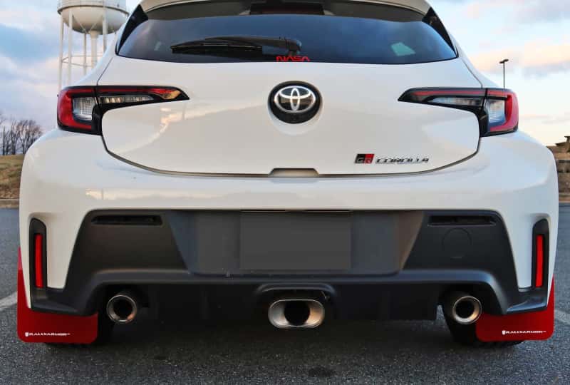 Rally Armor — Rally Armor 23-26 Toyota GR Corolla Red UR Mud Flap w/White Logo
Mud Flap - view 5