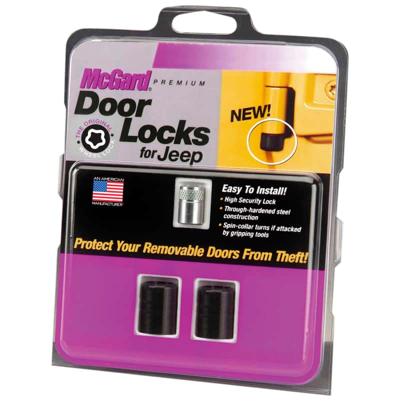 McGard — McGard 87-95 Jeep Wrangler YJ 2-Door Lock Set - (2 Locks) - view 3