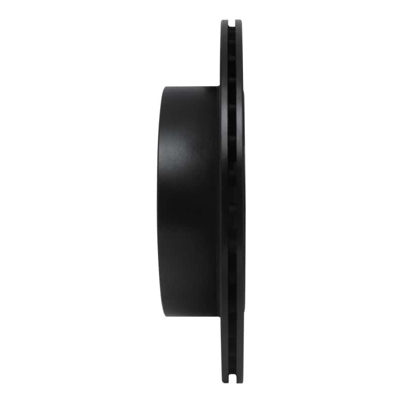 R1 Concepts — R1 93-01 Infiniti Q45 Rear Left Drilled & Slotted Black Brake Rotor
R1 Brake Rotor Drill - view 3