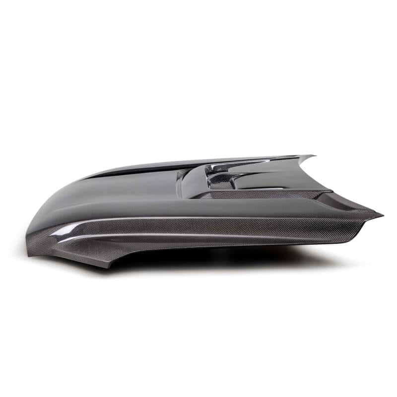 Seibon — Seibon 22-24 Toyota Tundra / 23-24 Toyota Sequoia RR-Style Carbon Fiber Hood - view 3