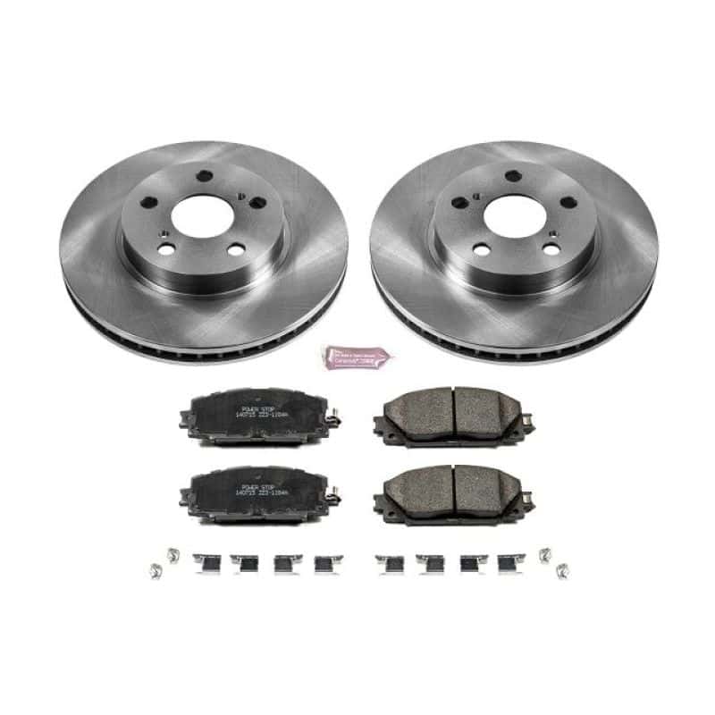 PowerStop — Power Stop 11-17 Lexus CT200h Front Autospecialty Brake Kit - view 1