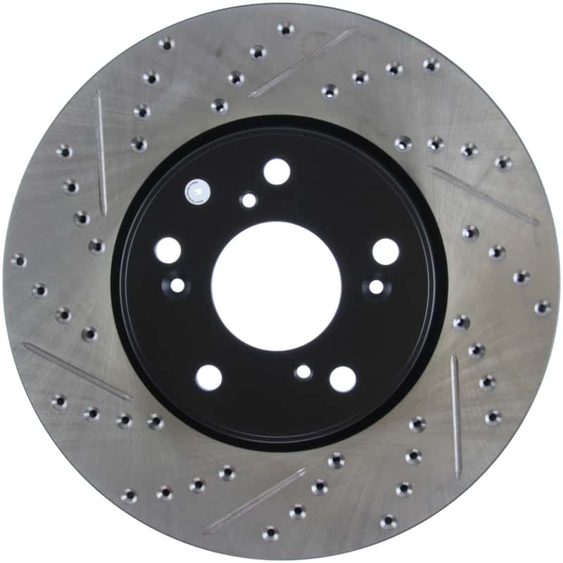 Stoptech — StopTech Slotted & Drilled Sport Brake Rotor Front Right 13 Honda Accord Sport
Slot/Drill Rotor - view 2