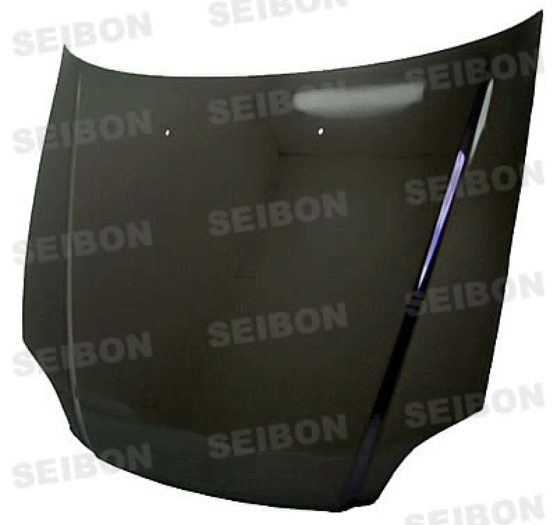 Seibon — Seibon 99-00 Honda Civic OEM Carbon Fiber Hood - view 1