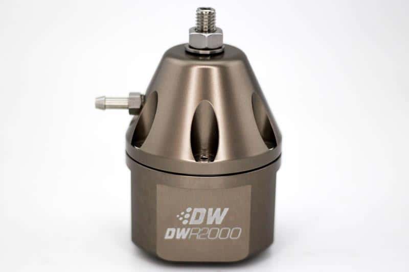 DeatschWerks — DeatschWerks DWR2000 Adjustable Fuel Pressure Regulator - Titanium
Regulators
Regulator - view 3