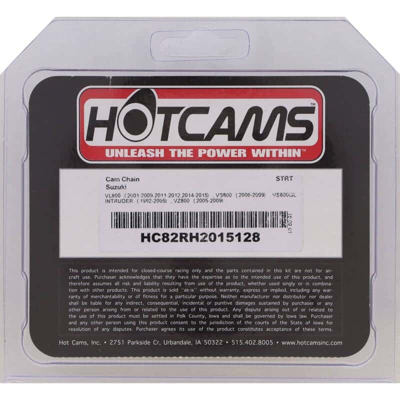 Hot Cams — Hot Cams 05-09/11-12/14-17 VL800 C50 Volusia Camshaft Chain Silent Kit - 128 Links - view 4