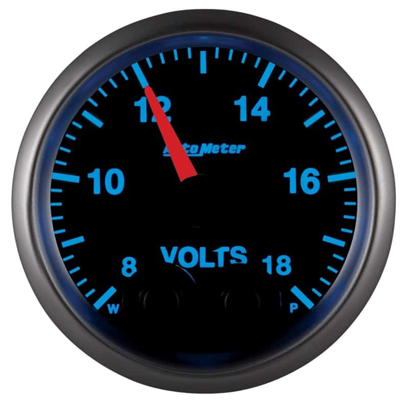 AutoMeter — Autometer Elite 52.4mm Peak & Warn w/ Electronic Control 8-18 Volt Voltmeter
GA 2" VOLT 18V ELITE - view 12