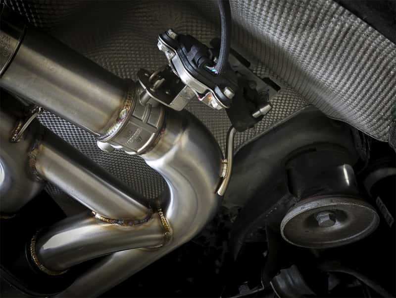 aFe — aFe MACH Force-Xp 3.5in. 304 SS C/B Exhaust System 15-18 BMW X5 M (F85) V8-4.4L (tt) - Black Tip
Cat-Back Exhaust - view 7