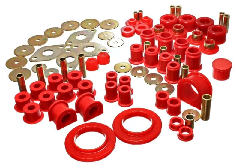 Energy Suspension — Energy Suspension 01-04 Toyota Tacoma Red Hyper-Flex Master Bushing Set
Master Bushing Kit - view 1