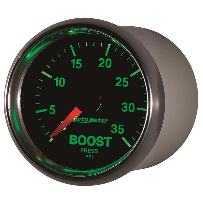 AutoMeter — AutoMeter GS 2 1/16 inch 35PSI Mechanical Boost Gauge
2-1/16" BOOST, 0-35 - view 4