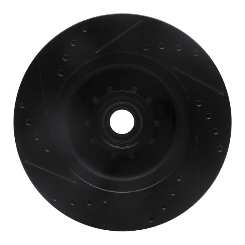 R1 Concepts — R1 73-89 Chrysler CORDOBA Front Right Drilled & Slotted Black Brake Rotor
R1 Brake Rotor Drill - view 5