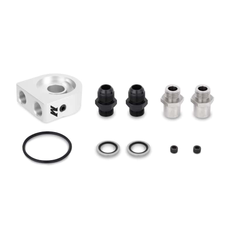 Mishimoto — Mishimoto Universal 25 Row Oil Cooler Kit (Black Cooler) - view 6