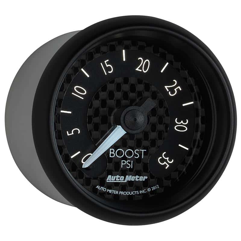 AutoMeter — Autometer GT Series 52mm Mechanical 0-35 psi Boost Gauge
2-1/16" BOOST, 0-35 - view 6