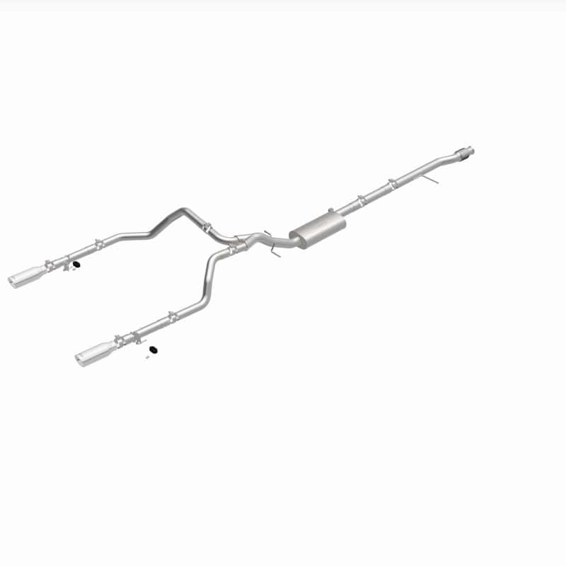 Magnaflow — MagnaFlow 2019 Chevy Silverado 1500 V8 5.3L/V6 4.3 Street Series Dual Exit Exhaust w/ Polished Tips
Cat-Back - view 7