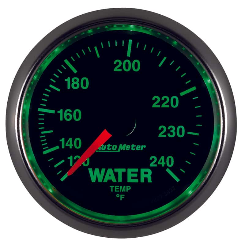 AutoMeter — Autometer GS 52mm 120-240 Deg F Mechanical Water Temperature Gauge
2-1/16" WATER TEMP, - view 10