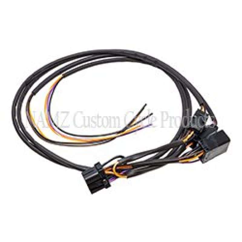 NAMZ — NAMZ Plug-N-Play Fender Tap Harness w/Saddlebag Pigtails (Run/Turn for Incandescent Bulbs Only) - view 2