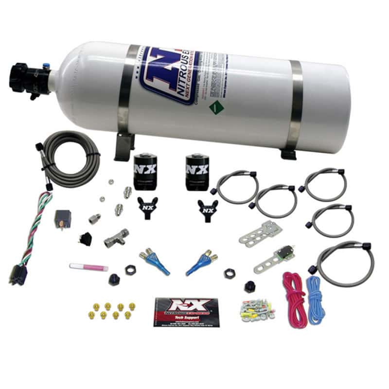 Nitrous Express — Nitrous Express GM TBI Nitrous Kit (50-125HP) w/15lb Bottle
Injection System Kit
N2OSys - view 2