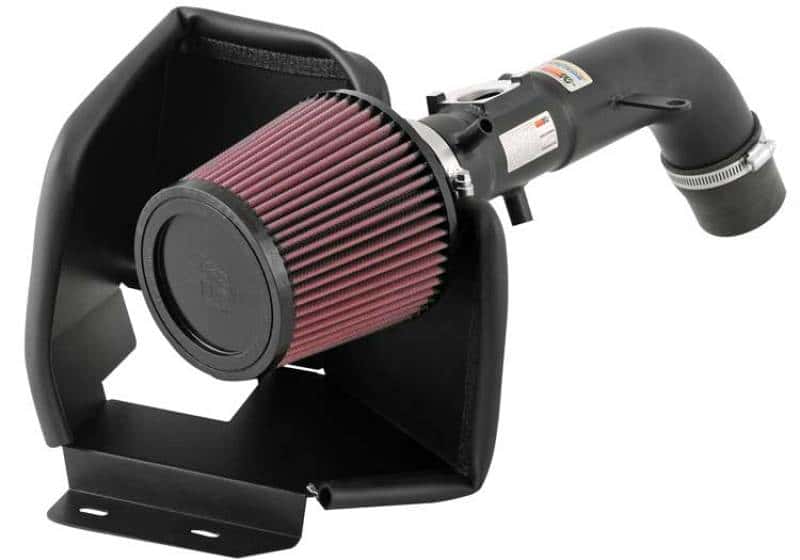K&N Engineering — K&N Performance Intake Kit TYPHOON; TOYOTA CAMRY, L4-2.4; 2002-2006
Performance Air Inta
Air Intake System - view 1