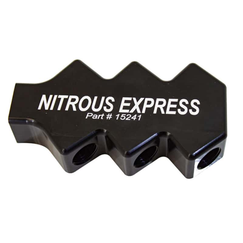 Nitrous Express — Nitrous Express 6 Port Distribution Block
Distribution Block
N2ODstributionBlk - view 2