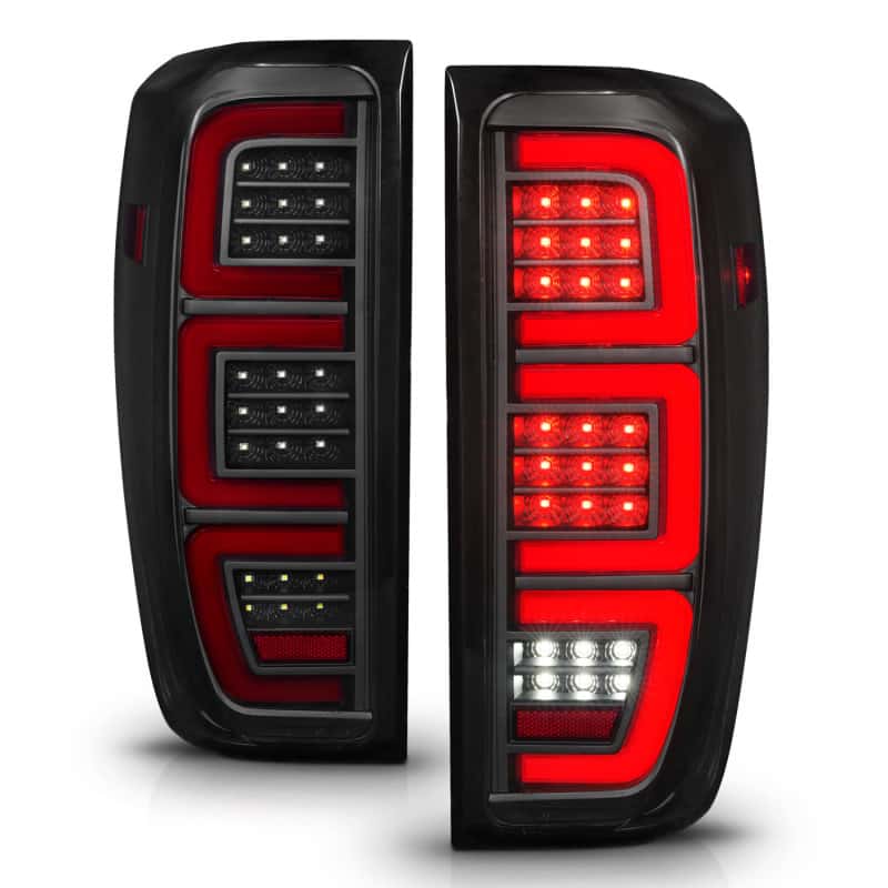 ANZO — ANZO 19-23 GMC Sierra 1500/2500HD/3500HD Smoke Black Replacement Full LED Bar Tail Light
Tail Light Set - view 8