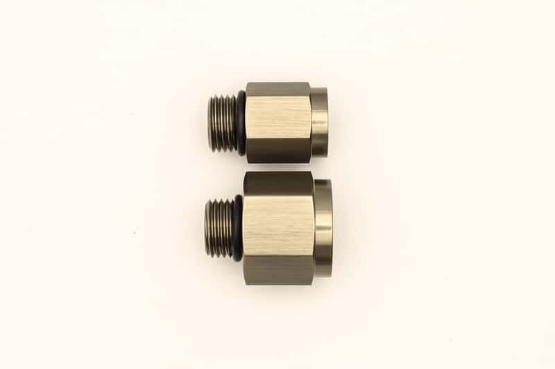 DeatschWerks — DeatschWerks DW250iL 6ORB Male to Metric Female Plumbing Kit to Replace Bosch 044 (Incl. O-Ring) - view 1
