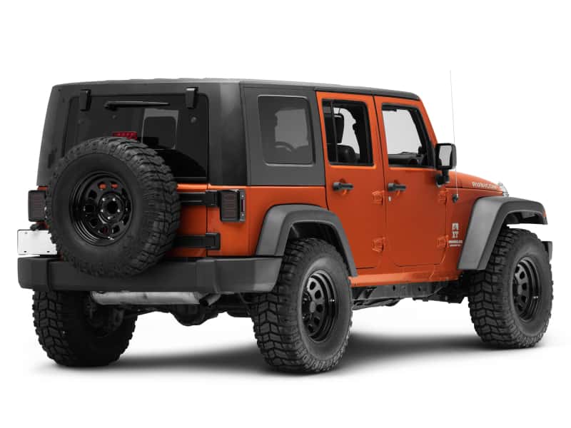 Raxiom — Raxiom 07-18 Jeep Wrangler JK LED Tail Lights- Black Housing (Smoked Lens)
Lights - view 11