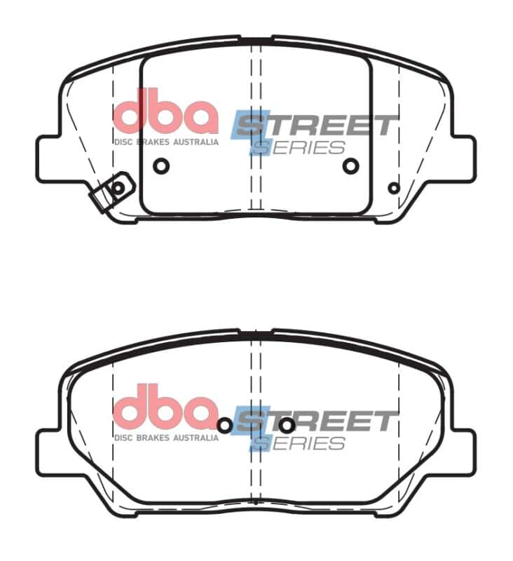 DBA — DBA 12-15 Hyundai Veloster Turbocharged Front Street Series Brake Pads
Brake Pad - view 1