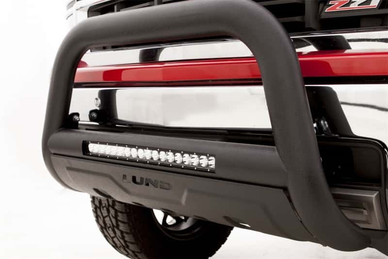 LUND — Lund 2019 RAM 1500 Bull Bar w/Light & Wiring - Black
BULL BAR W-LED LIGHT
Bull Bar - view 3