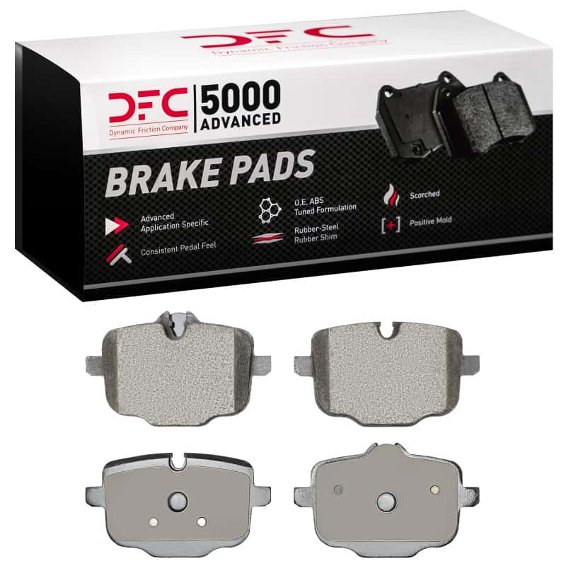 DFC — DFC 16-21 BMW X7 Rear 5000 Advanced Low Metallic Brake Pads
DFC Brake Pad Set - view 1