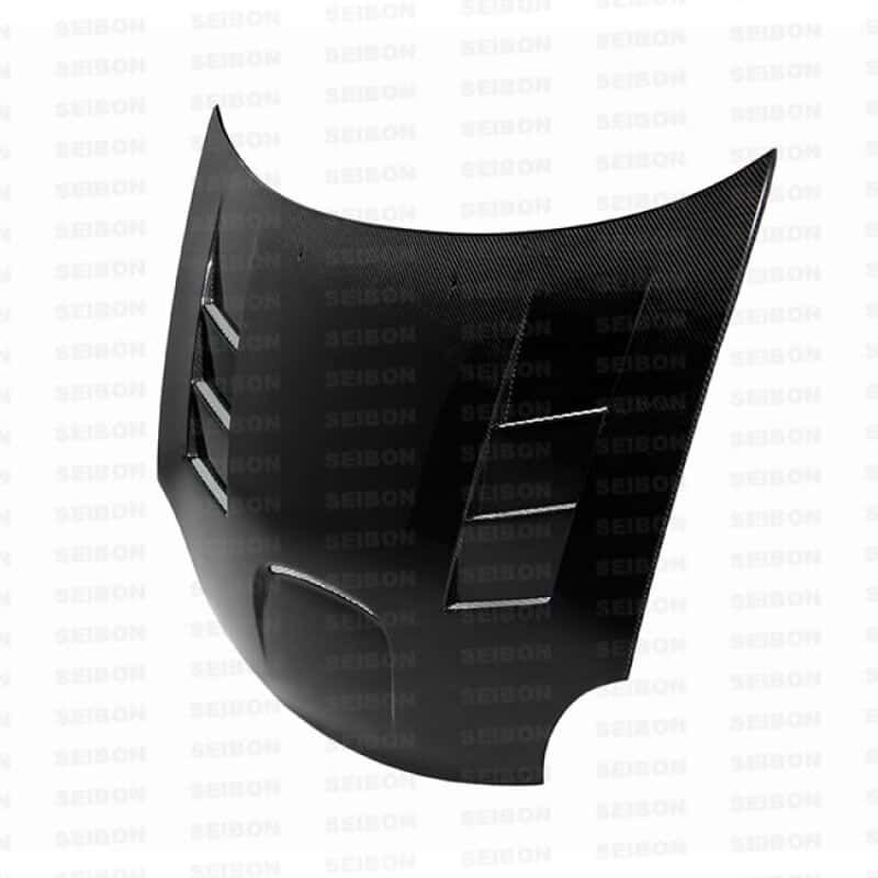 Seibon — Seibon 03-05 Dodge SRT-4 TS Style Carbon Fiber Hood - view 6