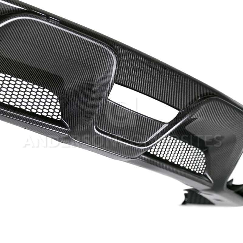 Anderson Composites — Anderson Composites 15-17 Ford Shelby GT350 Rear Diffuser - view 4