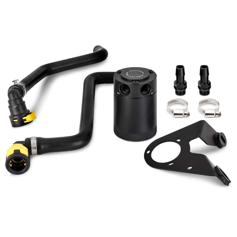 Mishimoto — Mishimoto 2021+ Ford Bronco (2.7t) Baffled Oil Catch Can - PCV Side
Oil Catch Can Kit - view 1