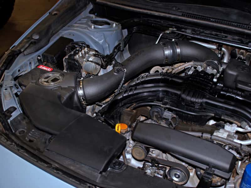 aFe — aFe Takeda Momentum Cold Air Intake System w/ Pro 5R Media 18-19 Subaru Crosstrek H4-2.0L
Takeda Intake System - view 6