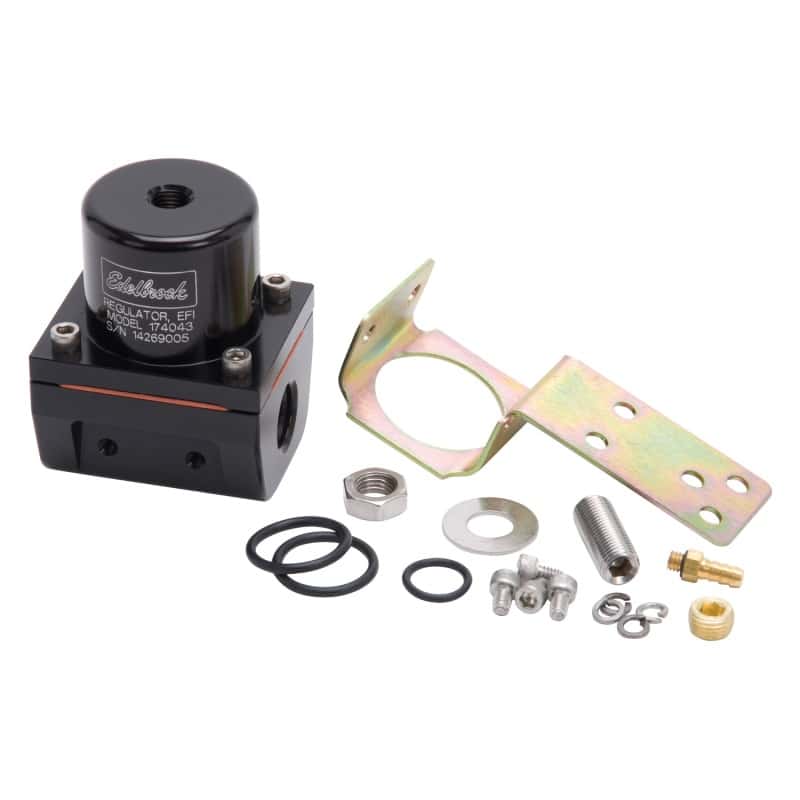 Edelbrock — Edelbrock Fuel Pressure Regulator EFI 180 GPH 35-90 PSI -6 In/Out -6 Return Black
PUMPS - view 4
