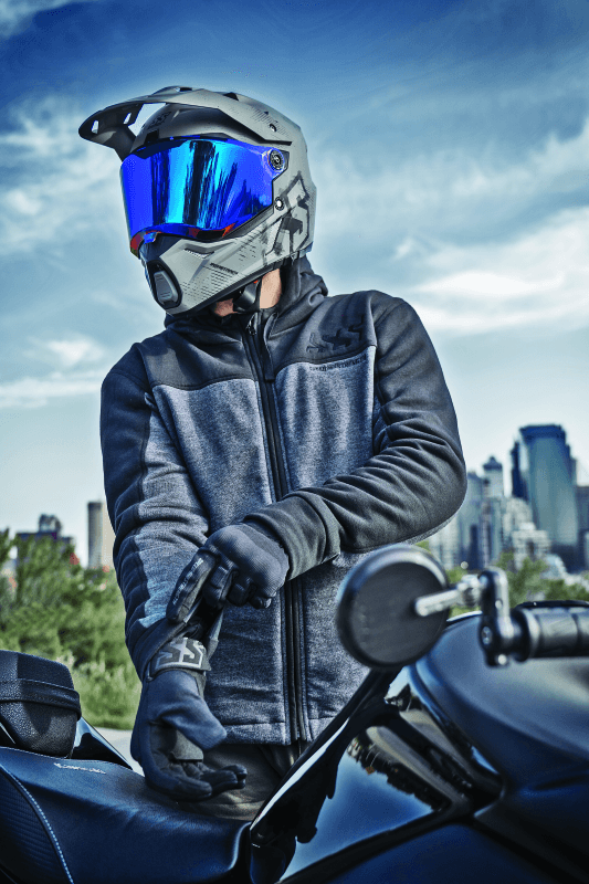 Speed and Strength — Speed and Strength Hammer Down Armored Hoody Black/Grey - Small - view 4