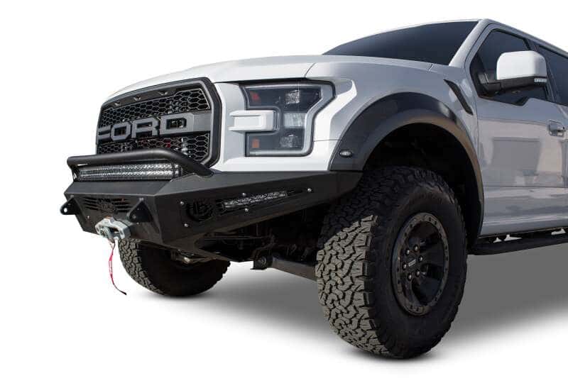 Addictive Desert Designs — Addictive Desert Designs 17-18 Ford F-150 Raptor HoneyBadger Front Bumper w/ Winch Mount
Bumper- Front
Bumpers - view 24