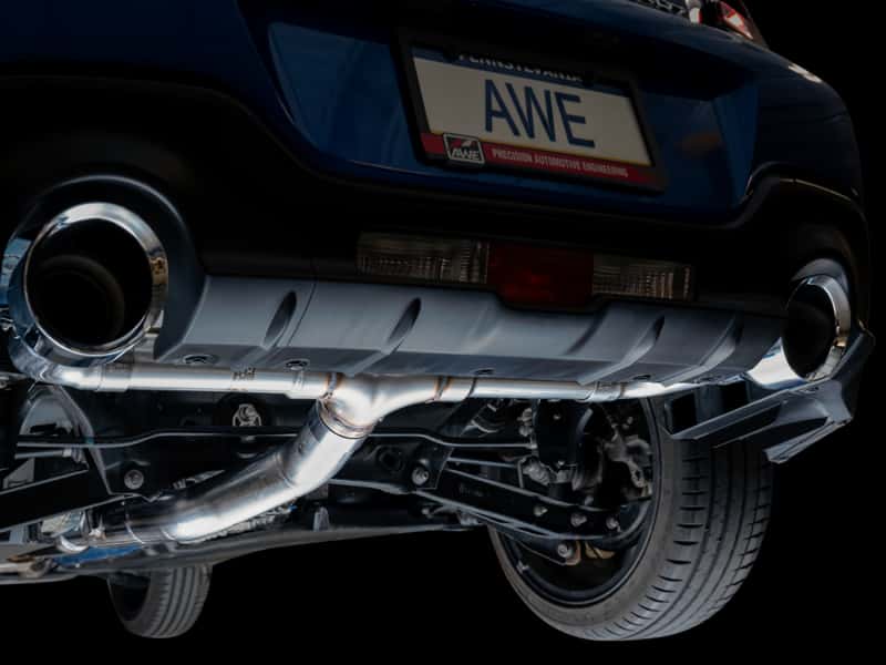 AWE Tuning — AWE Subaru BRZ/ Toyota GR86/ Toyota 86 Track Edition Cat-Back Exhaust- Chrome Silver Tips
Track Exhaust - view 11