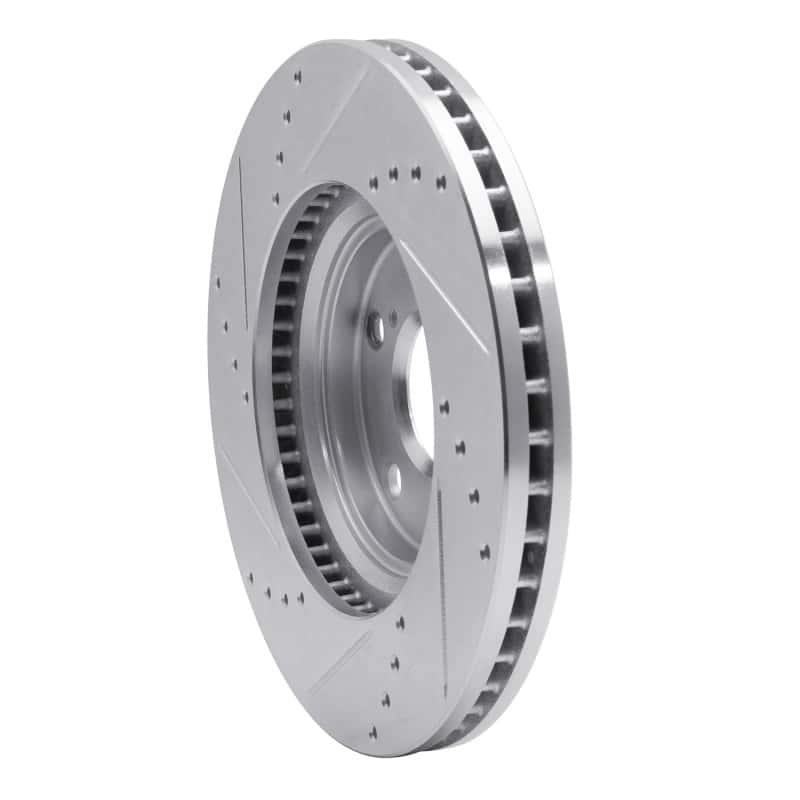 R1 Concepts — R1 99-07 Lexus ES300 Front Right Drilled & Slotted Silver Brake Rotor
R1 Brake Rotor Drill - view 4