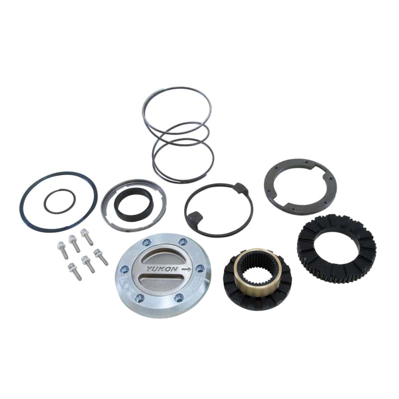 Yukon Gear & Axle — Yukon Gear Hardcore Locking Hub Set for 00-08 Dodge 1-Ton Front w/Spin Free Kit 1 Side Only
Yukon Locking Hubs  - view 1