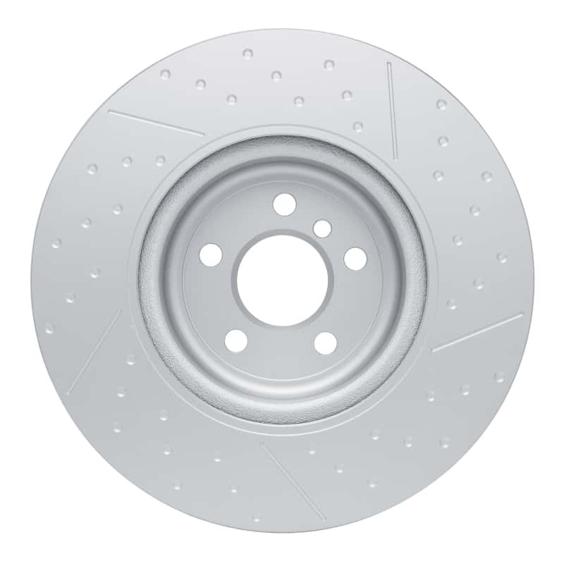 DFC — DFC 20-25 BMW M440i Left Rear GeoSPEC Coated Rotor - Dimpled and Slotted - view 5