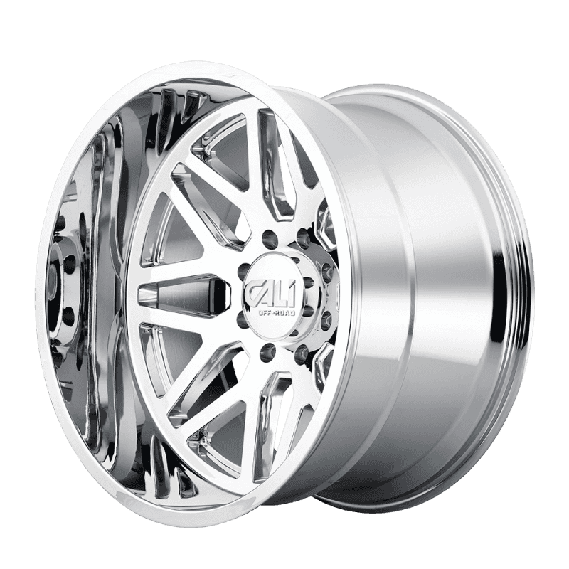Cali Off-Road — Cali Off-Road 9115 Invader 24x14 / 8x165.1 BP / -76mm Offset / 125.2mm Hub Chrome Wheel
9115 - view 2