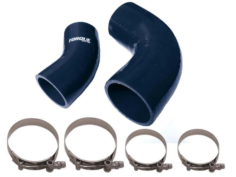 Torque Solution — Torque Solution Black IC Boost Hose Set: 2007-2013 Mazdaspeed 3 - view 1