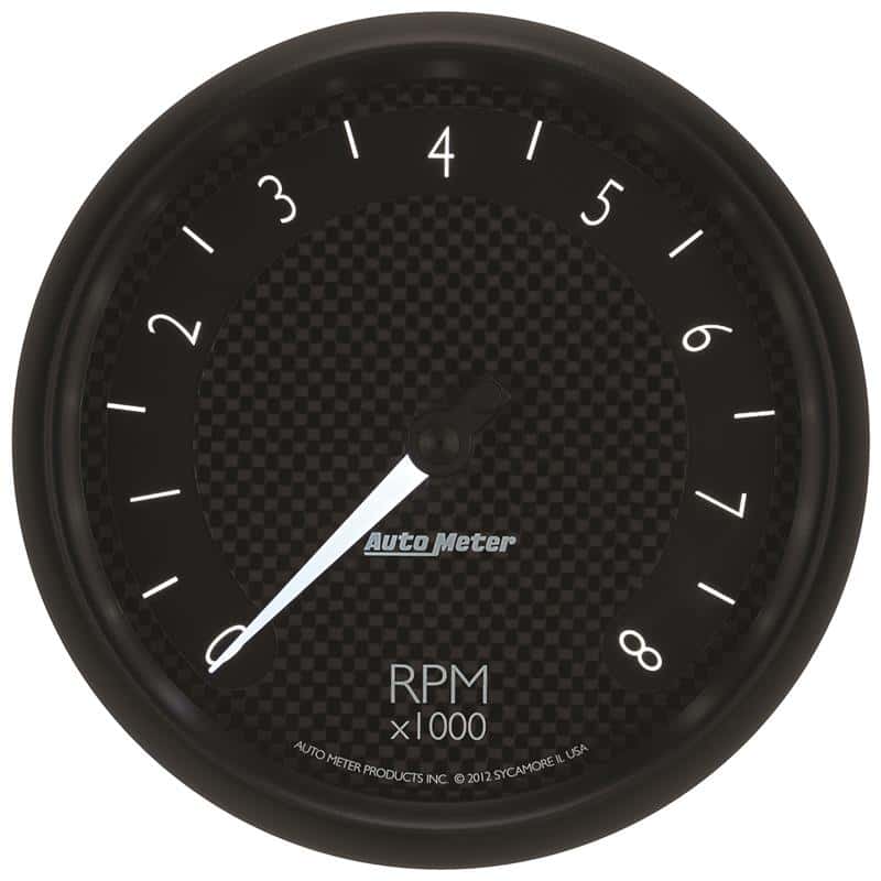AutoMeter — Autometer GT Series 5in In Dash 8K RPM Tachometer
5" TACH, 8,000 RPM, - view 4
