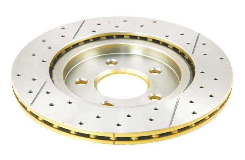 DBA — DBA 05-14 Ford Mustang GT Rear Drilled & Slotted Street Series Rotor
X Street Series
Brake Rotor - view 2