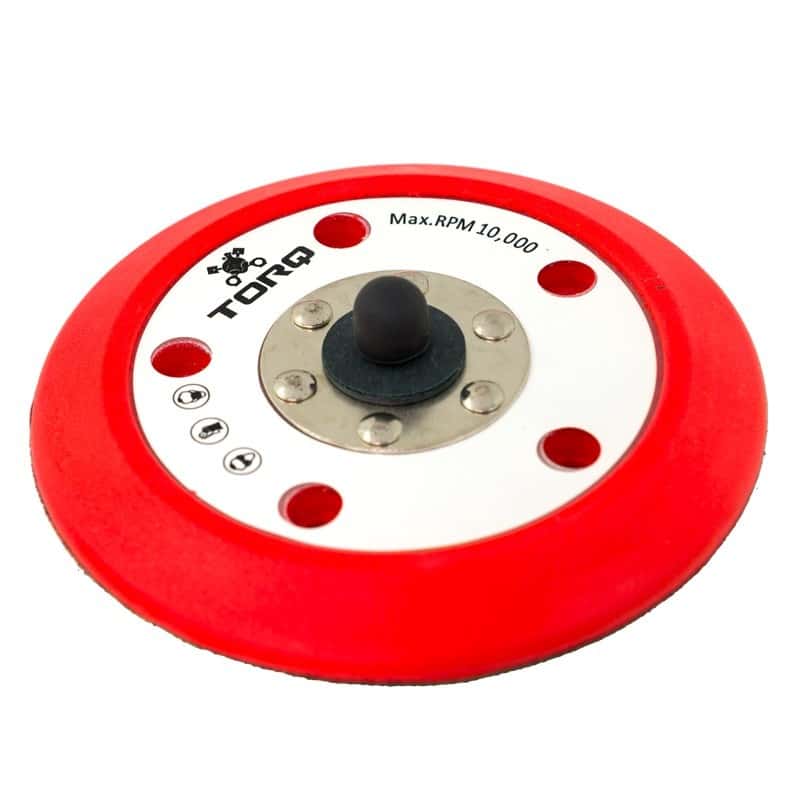 Chemical Guys — Chemical Guys TORQ R5 Dual-Action Red Backing Plate w/Hyper Flex Technology - 3in - view 2