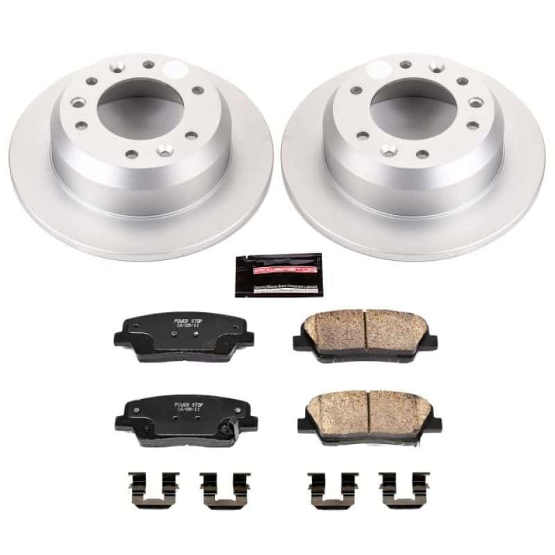 PowerStop — Power Stop 07-08 Hyundai Entourage Rear Z17 Evolution Geomet Coated Brake Kit - view 1